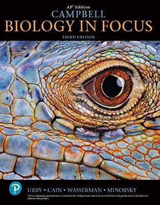 #ad Campbell Biology in Focus AP Hardcover by Cain; Urry; Wasserman; Very Good $71.33