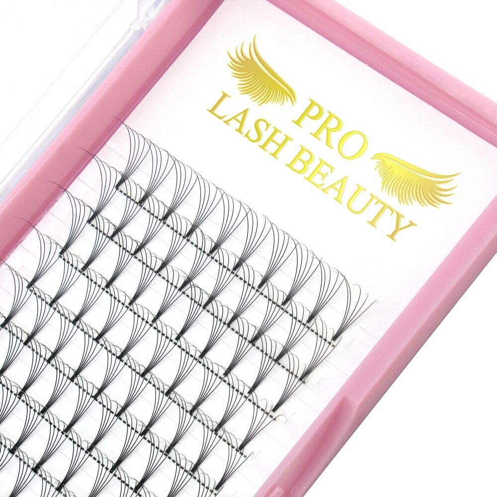 Pre Made Fan Eyelash Extensions 3D4D5D6D Short 1 count (Pack of 1), 5D-D-0.10