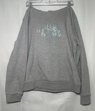 NWT The North Face Women s Medium Pullover Hoodie Sweatshirt Grey