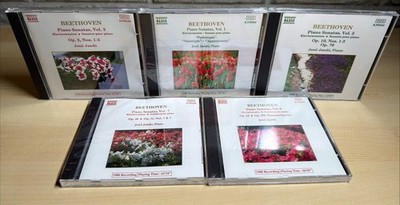 Beethoven Piano Sonatas Jeno Jando Vol 1/3/5/7/9  (5) CD Lot 3 SEALED