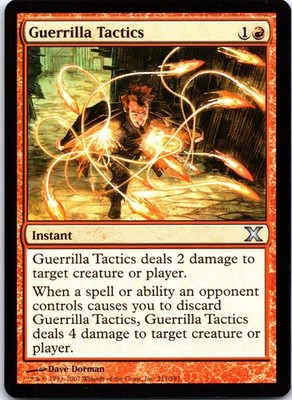Guerrilla Tactics U 10th Edition 211 NM