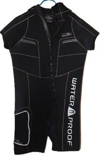 Waterproof Overvest W Serie 5mm mit Haube Herren Gr. L gebraucht