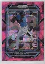 2023 Panini Prizm Pink Ice Prizm Yiddi Cappe #19 1cg0