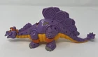 Vtg TMNT Silly Stegosaurus Cave 1993 Figure Toy Dinosaur NO Saddle FLAWS