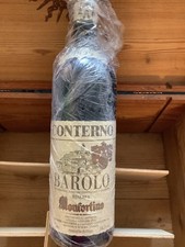 Riserva Monfortino 1999 Barolo Conterno perfette condizioni tappo etichetta prot