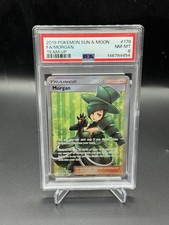 2019 POKEMON SUN & MOON TEAM UP #178 FULL ART/MORGAN PSA 8 on eBay