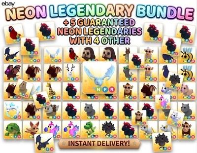 FIVE GURANTEED NEON LEGEND Adopt Me Beschreibung lesen