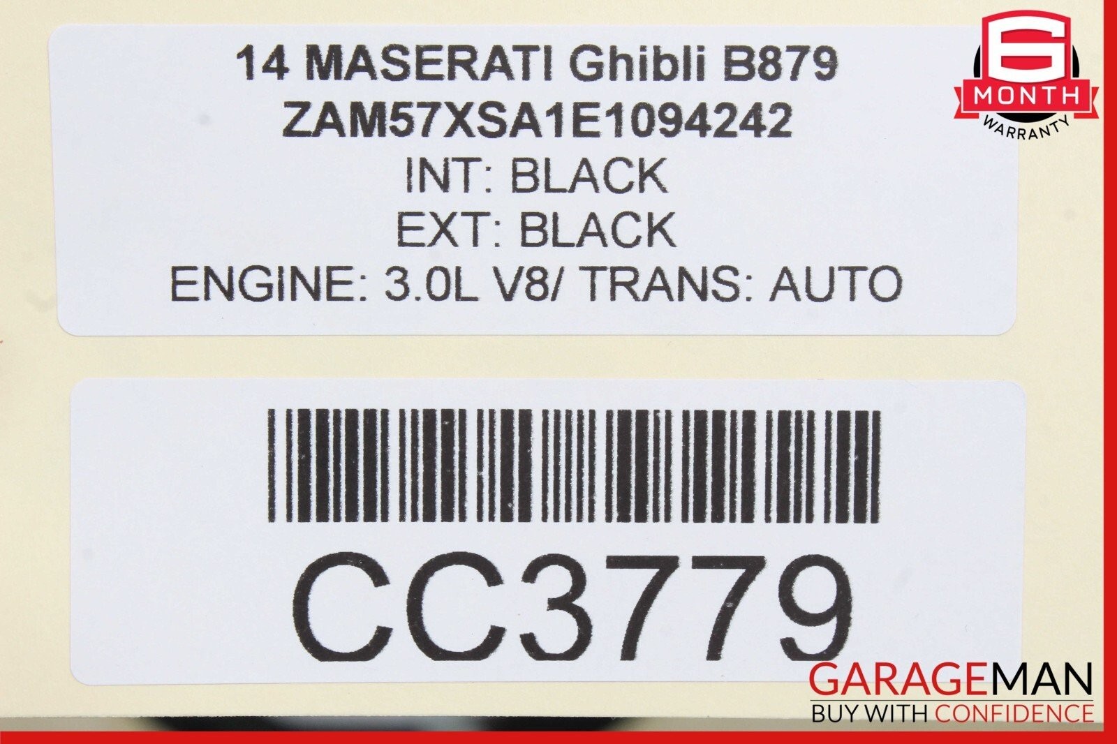 Maserati Ghibli 2014-2017 Right Interior trims Set