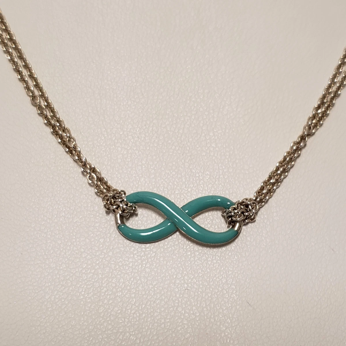 Tiffany Infinity Necklace for sale - eBay