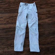 Pantaloni Moto Olympia Moto Sports Donna Taglia 8 Maglia Tessuto CE Armatura Pads Grigio