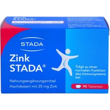 STADA Zink 25 mg Tabletten für eine..., 90 St. Tabletten 17579234