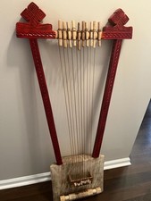 Begena Harp of David       Ethiopian Traditional Musical Instruments
