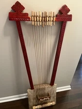 Begena Harp of David  (በገና) Ethiopian Traditional Musical Instruments