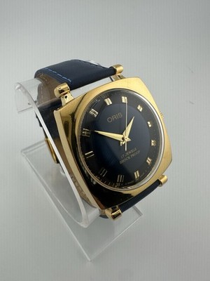 VINTAGE  ORIS Swiss Hand-Wind Mechanical 17 J Men s Wristwatch