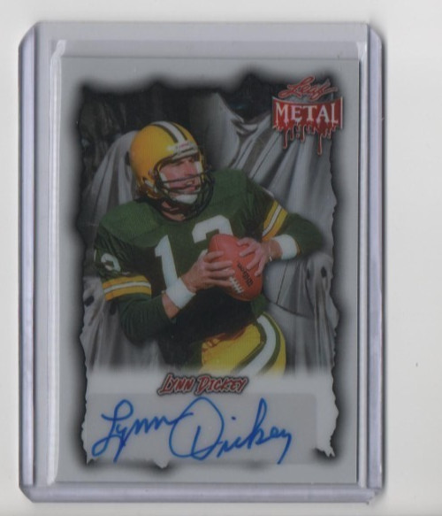 2025 Leaf Metal Lynn Dickey Auto 2/5 #BA-LD1 Autograph Packers view 1