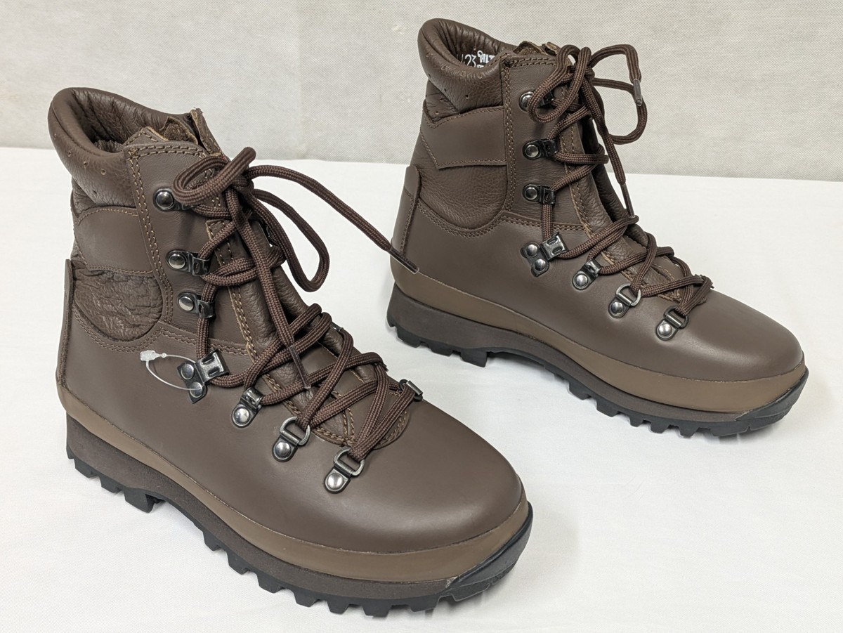 British Army Womens Altberg Defender High Liability Leather Brown