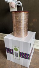 Scentsy Etched Core Rose Gold Wax Warmer (NIB / Retired)