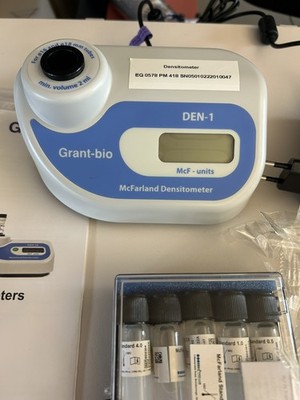 DEN-1 Densitometer - inklusive McFarland Standard, Grant-bio