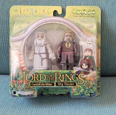 MiniMates - Lord of the Rings - 2-Pack - Gandalf & King Theoden - ca. 7cm OVP 