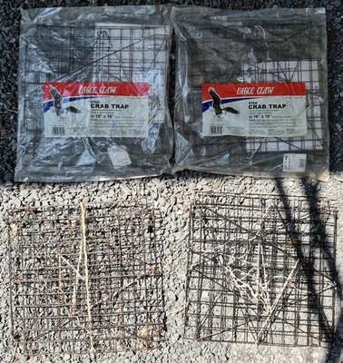 Eagle Claw Star Crab Trap, specifically the 16'' x 16'' model number 10160-003.