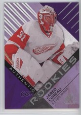 2016-17 SP Game Used Authentic Rookies Purple Jared Coreau #138 12a0