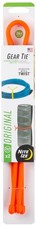 Nite Ize 2-Pack Gear Tie Reusable Rubber Twist Tie, 24" - Bright Orange
