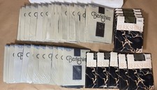 Bundle 38 NOS Berkshire Pantyhose Sz 1 Control Top Sandalfoot 4415 Darks Black