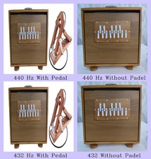 Authentic Indian Musical Instrument 13 Notes, Shruti Box, Sur Peti Surpeti Brown