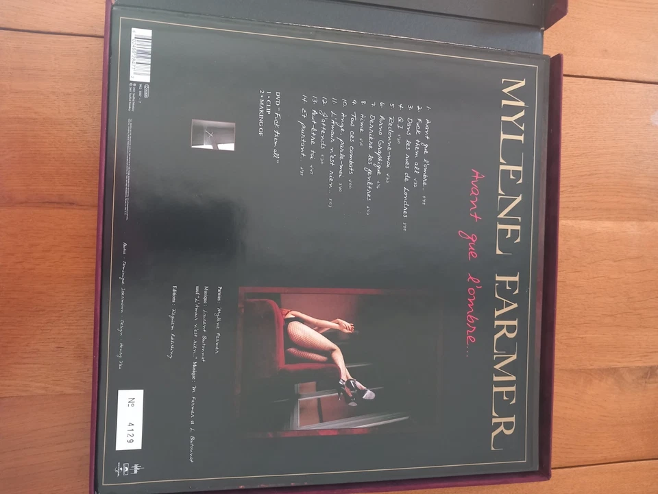 MYLENE FARMER Coffret Collector Avant Que L Ombr - Photo 2/4