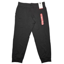 Member's Mark Travel Jogger Pants Mens XL Black Stretch Elastic Waist Pockets