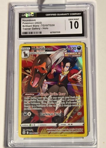 Houndoom graded CGC 10 for sale on eBay