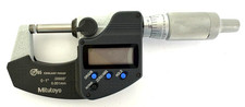 0-1" COOLANT PROOF DIGITAL MICROMETER .0005" RATCHET THIMBLE MITUTOYO 293-344-32