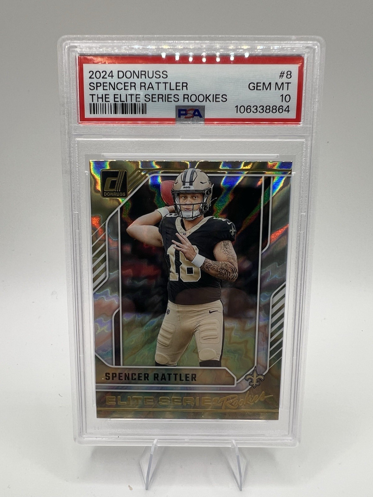 Spencer Rattler Panini Donruss the Elite Series Rookies #8 Base