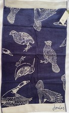 Joules Wild Fowl Hand Towel New Royal Blue