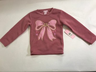 Girls Love Pink Sweatshirt Pullover Dusty Rose Size 6