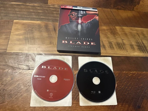 Blade 4K Ultra HD/Blu ray-Warner Bros-Steelbook-Limited Edition-No Digital