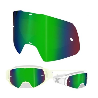 TWO-X Rocket Ersatzglas MX Brillenglas Crossbrille Spiegelglas grün