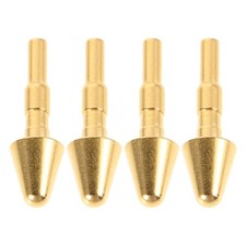 4Pcs Durable Replacement Pen Tips for Stylus Pens Golden Plastic for Tablet Use