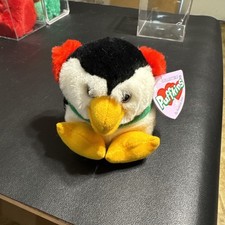 SWIBCO Puffkins CHILLY the Penguin Christmas Ltd Ed Plush 5" with Tags 1994