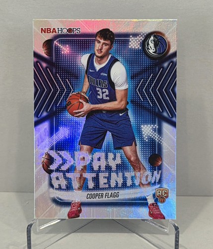 2025-26 Topps Nba Hoops - Pay Attention Cooper Flagg #PA-16 Rainbow (RC)