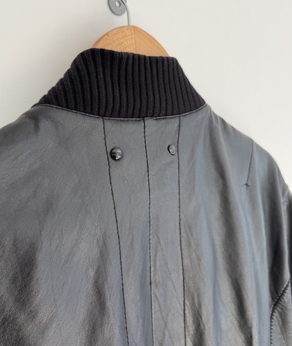 Religion Leather Bomber Jacket Music Vintage Black Large - Picture 10 of 16