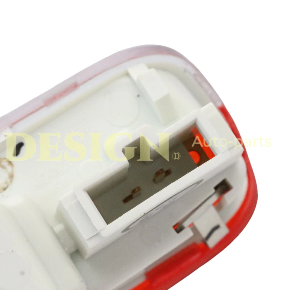 Luz roja de advertencia de cortesía para Volkswagen Passat 2005-2021 Foto 4 de 4