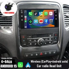 64G Apple CarPlay Android 15 For 2011-2013 Dodge Durango Car Radio GPS FM WIFI