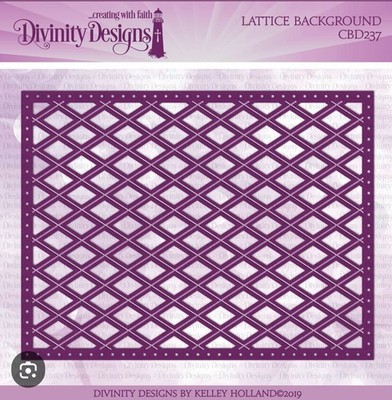 Divinity Designs Lattice Background Die