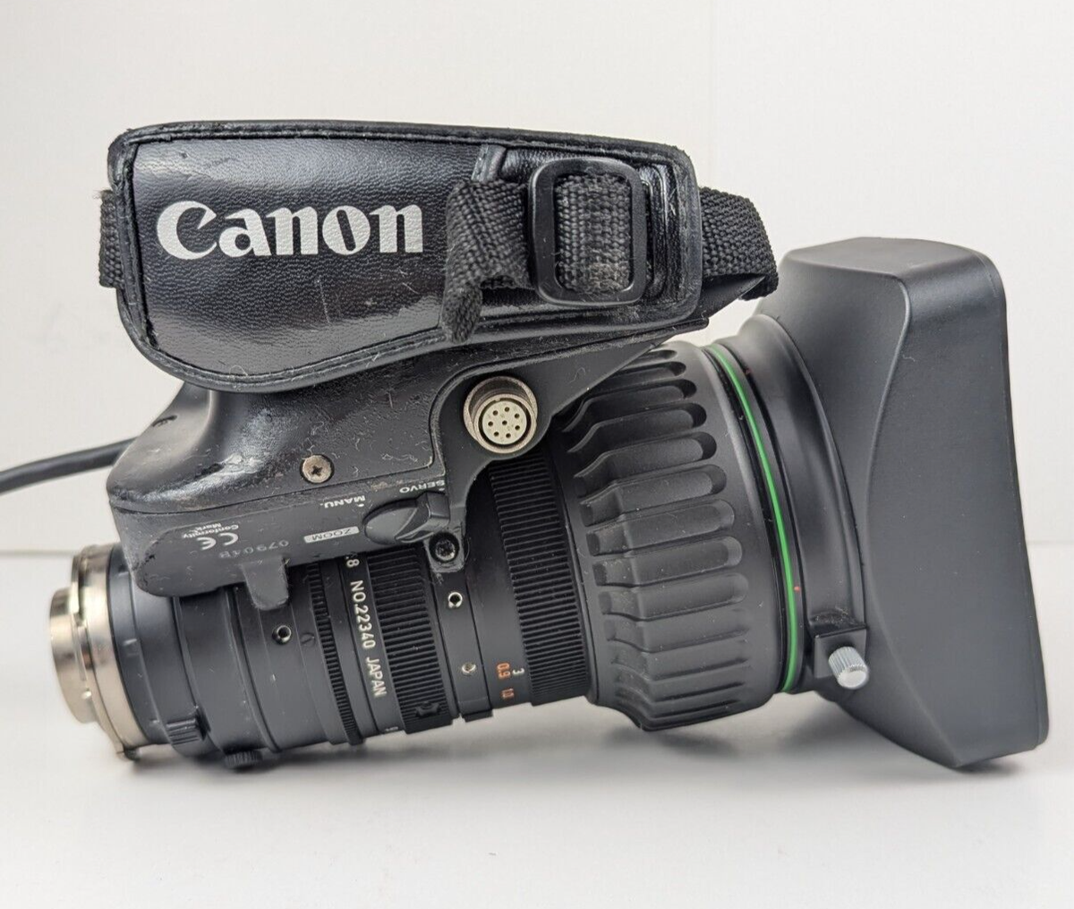 Canon YJ18x9B4 KRS SX12 IF 18x 9-162mm 1:1.8 BCTV Zoom Lens Canon YJ18x9B4 KRS SX12 IF 18x 9-162mm 1:1.8 BCTV Zoom Lens