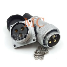 WEIPU WS28 50A 3Pin Aviation Waterproof Connector,Industrial Power Connector