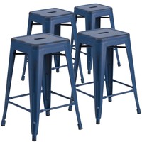 Flash Furniture 24 Bar Stool Set Of 4 on sale Flash Furniture 24 Bar Stool Set Of 4 on sale