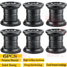 6PCS Track Roller Bottom Roller Fits Yanmar VIO50 Excavator Undercarriage