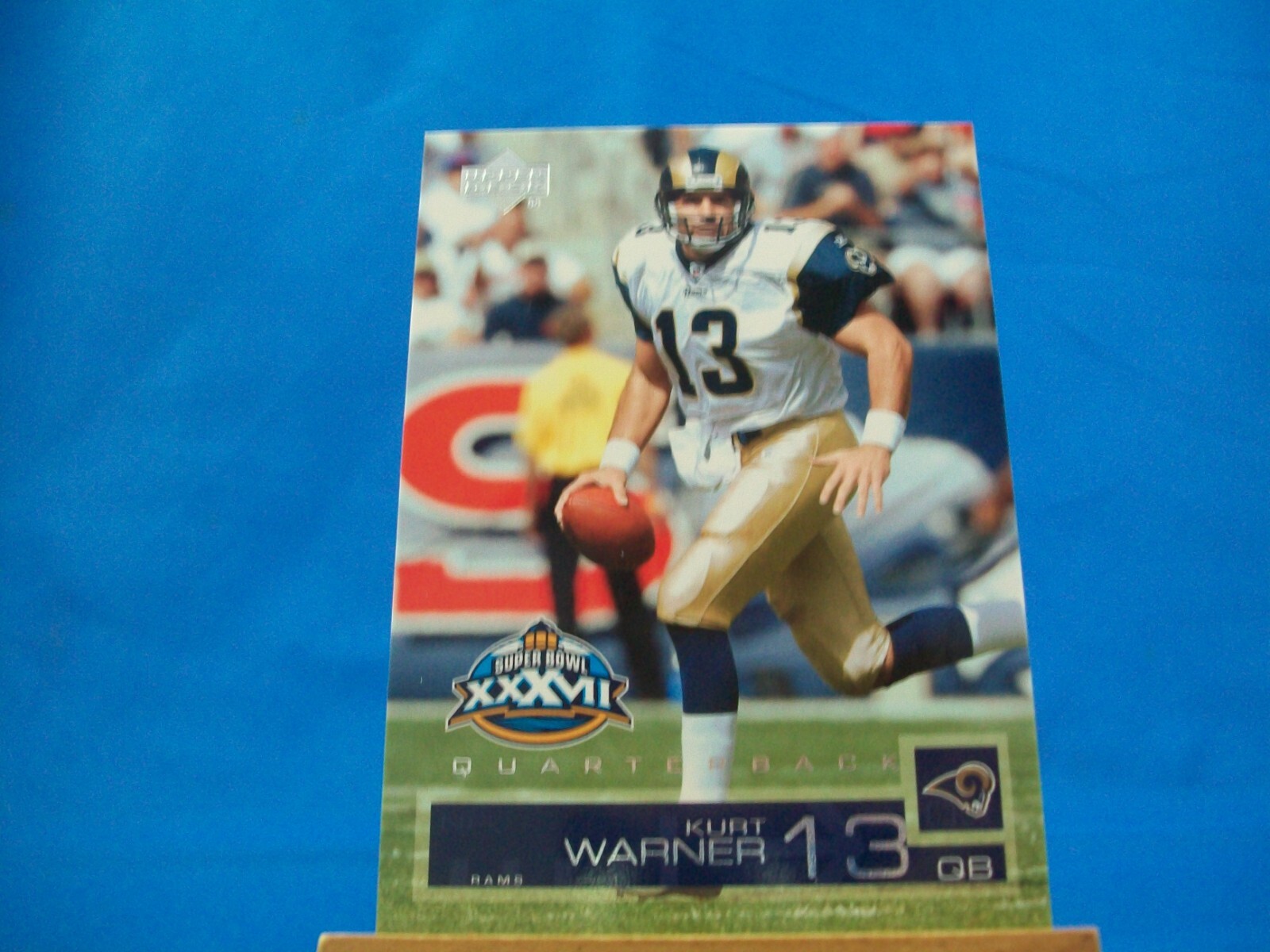 Kurt Warner Upper Deck 2003 Super Bowl SB-2