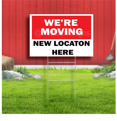 Custom Move Signs Yard Signs Derby City Storks And More Stork Rental In Louisville,